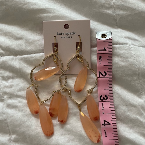 NWT Kate Spade Chandelier Earrings - Picture 8 of 9